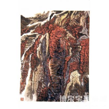 山水 山水画 吴棣华作品 类别: 国画山水作品